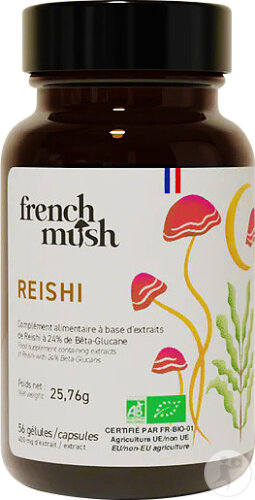 French Mush Reishi Kapseln 56 Stück