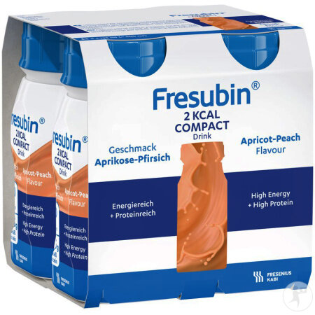 Fresubin 2 Kcal Compact Drink Aprikose-Pfirsich 4x125ml