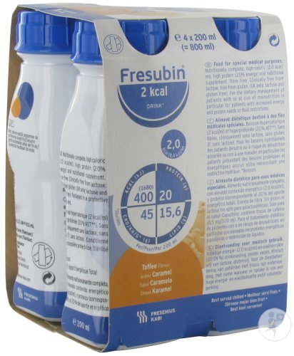 Fresubin 2 Kcal Drink Karamell Trinkflaschen 4x200ml