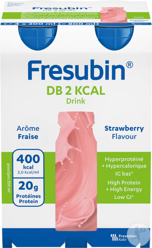 Fresubin DB 2kcal Trinknahrung Erdbeere 4x200ml