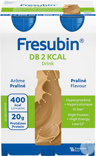 Fresubin DB 2kcal Trinknahrung Praliné 4x200ml