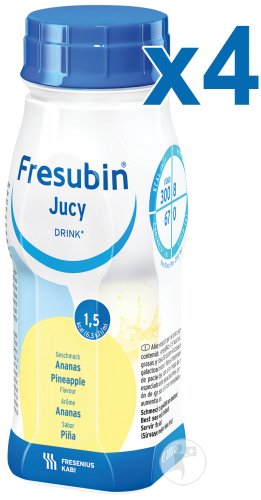 Fresubin Jucy Drink Ananas Easybottle 4x200ml