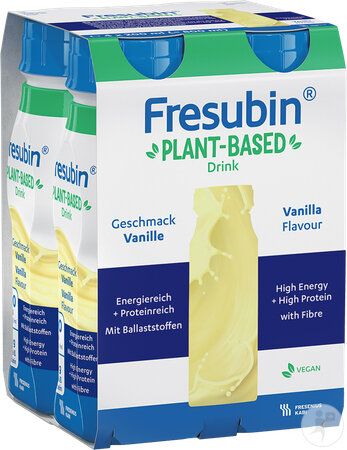 Fresubin Pflanzlicher Veganer Vanille Drink 4x200ml