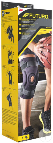Futuro Knie-Bandage Mit Seitlicher Gelenkschiene Anpassbar 1 Stück