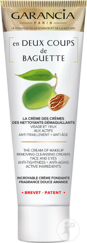 Garancia En Deux Coups De Baguette Anti-Age Reinigungscreme Gesicht Und Augen Süßmandel Tube 120g