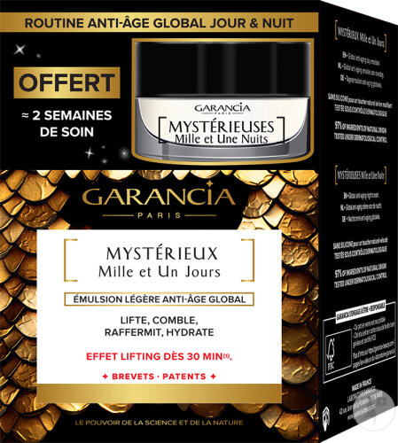 Garancia Mysteriöses Set Tagesemulsion 30ml + Mini Nacht 10ml