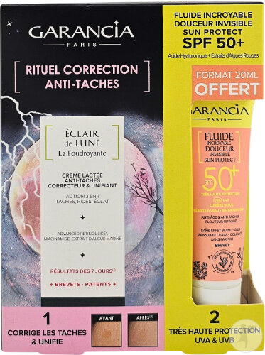 Garancia Set Éclair De Lune Foudroyant30ml + Mini Sonnenfluide SPF50+ 20ml