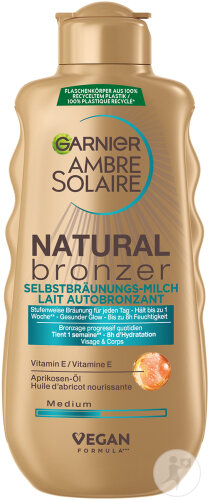 Garnier Ambre Solaire Natural Bronzer Vitamin E 175ml