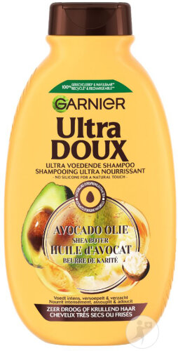 Garnier Ultra Doux Intensiv Nährendes Shampoo Avocado-Öl Und Sheabutter Flasche 250ml