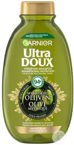 Garnier Ultra Doux Nährendes Shampoo Mythische Olive Flasche 250ml