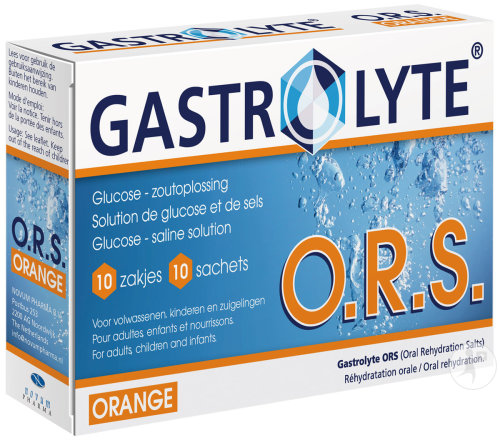 Gastrolyte orange Pulver 10 Stück