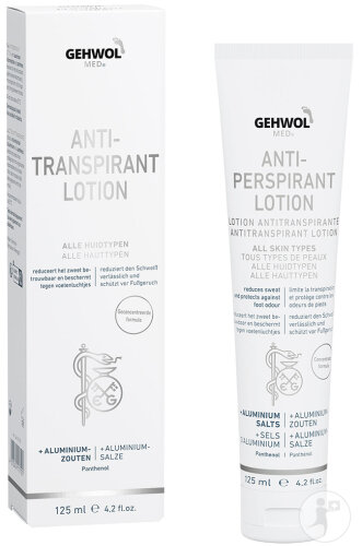 Gehwol Med Antitranspirant Cremelotion Zur Schweißreduzierung Tube 125ml