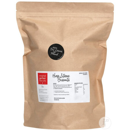 Gerber Hirse-Zitrone Biscuits Bio 160g