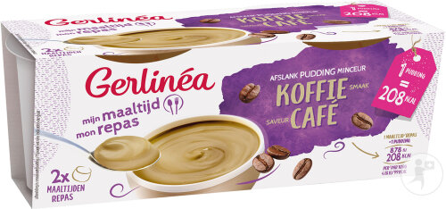 Gerlinéa Pudding Café 2x210g