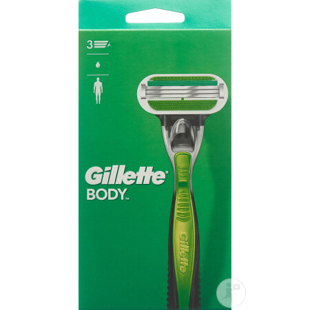 Gillette Body Rasierapparat Mit 3 Klingen 1 Stück