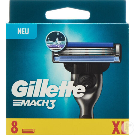 Gillette Mach3 Systemklingen 8 Stück