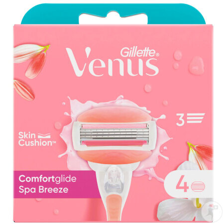 Gillette Venus Comfortglide Spa Breeze Klingen 4 Stück