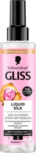 Gliss Kur Entwirrung Liquid Silk Gloss Spray 200ml