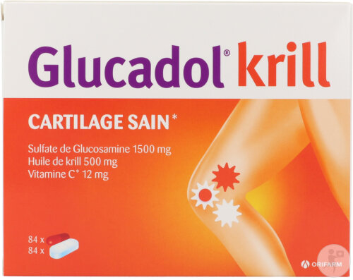 Glucadol Krill Gesunder Knorpel 84 Tabletten + 84 Kapseln