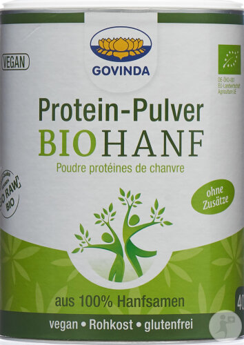 Govinda Proteinpulver Bio Hanf Dose 400g
