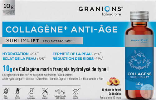 Granions Shots Sublimlift Pfirsich Shots 10x50ml