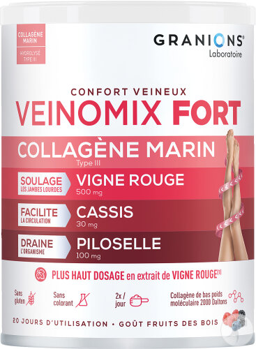 Granions Veinomix Fort Marines Kollagen Pulver 200g