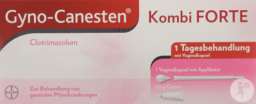 Gyno-Canesten Combi Forte 1 Vaginalkapsel + Creme Tube 20g