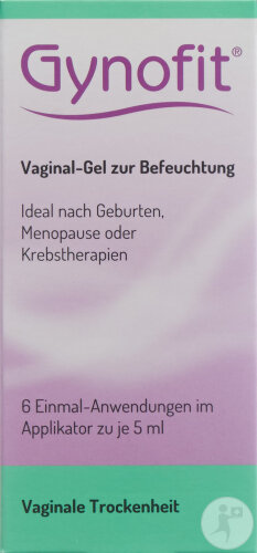 Gynofit Befeuchtungs-Gel Vaginalgel 6x5ml