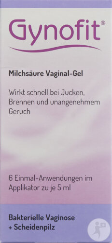 Gynofit Milchsäure-Gel Vaginalgel 12x5ml