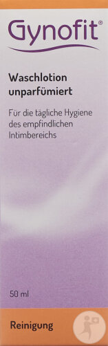 Gynofit Waschlotion Unparfümiert Reisepack Flakon 50ml