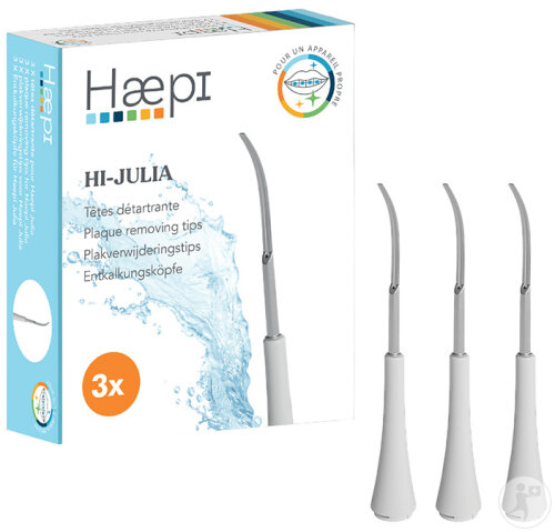 Haepi HI-Julia Zahnsteinentferner-Aufsätze Ersatz 3 Stück