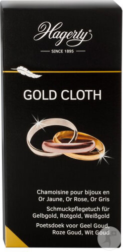 Hagerty Gold Cloth Reinigungstuch Für Goldschmuck 30x36cm 1 Stück