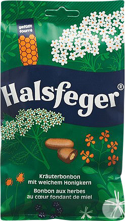 Halsfeger Kräuterbonbon Beutel 90g