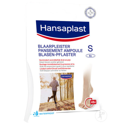 Hansaplast Blasen-Pflaster Klein Schnellere Heilung 6 Stück-2