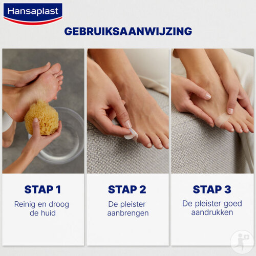 Hansaplast Blasen-Pflaster Klein Schnellere Heilung 6 Stück-3
