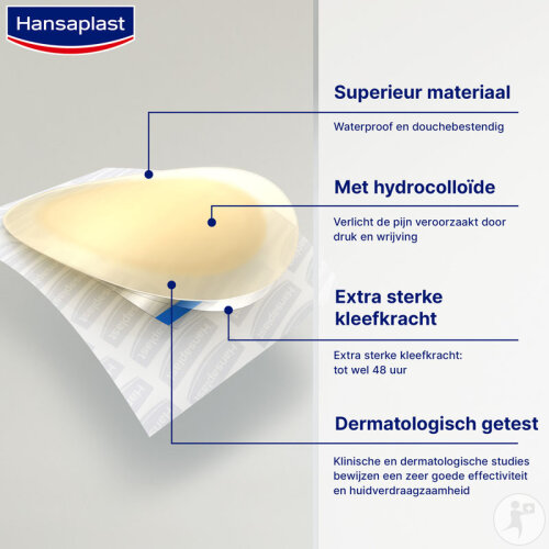 Hansaplast Blasen-Pflaster Klein Schnellere Heilung 6 Stück-7