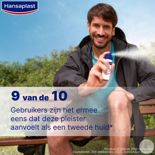 Hansaplast Second Skin Protection Spray Pflaster Für Wunden 40ml-6