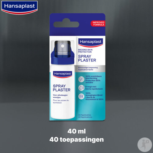 Hansaplast Second Skin Protection Spray Pflaster Für Wunden 40ml-7