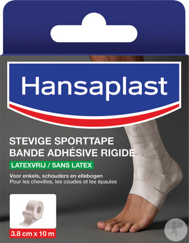 Hansaplast Starres Klebeband Für Knöchel, Ellbogen Und Schultern 3,8cm x 10m 1 Stück