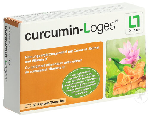 Hänseler Dr. Loges Curcumin 60 Kapseln