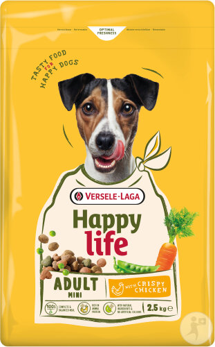 Happy Life Adult Mini Hunde Mit Huhn 2,5kg