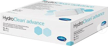 Hartmann HydroClean Advance Wundauflage 10x10cm 10 Stück