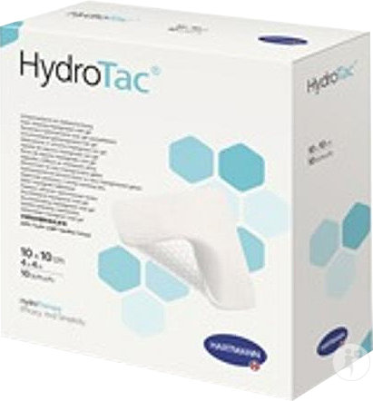 Hartmann Hydrotac Schaumverband 10x10cm Steril Stück 10