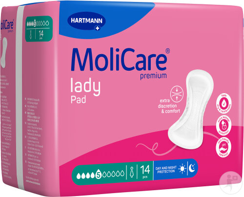 Hartmann MoliCare Premium Lady Pad 5 Tropfen 14 Stück