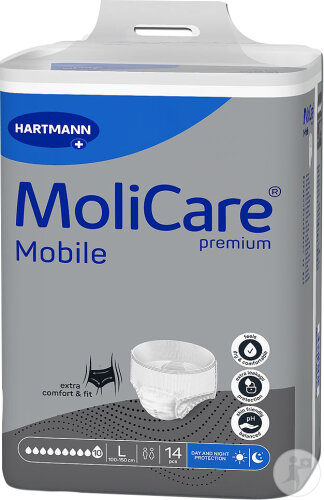 Hartmann MoliCare Premium Mobile 10 Tropfen Größe L 14 Stück