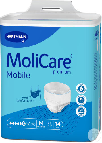 Hartmann MoliCare Premium Mobile 6 Tropfen Größe M 14 Stück