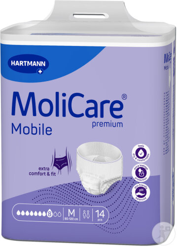 Hartmann MoliCare Premium Mobile 8 Tropfen Größe M 14 Stück