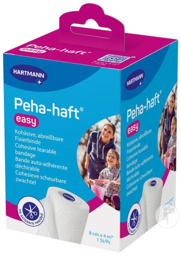 Hartmann Peha-Haft Easy Kohäsive Fixierbinde 8cm x 4m 1 Stück