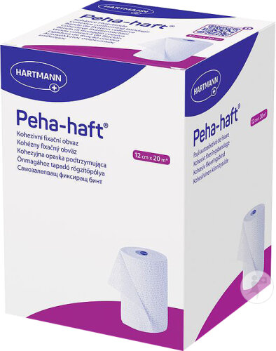 Hartmann Peha-Haft Kohäsive Fixierbinde 12cm x 20m Gedehnt 1 Stück