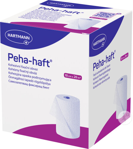 Hartmann Peha-Heft Kohäsive Fixierbinde 10cm x 20m Latexfrei 1 Stück